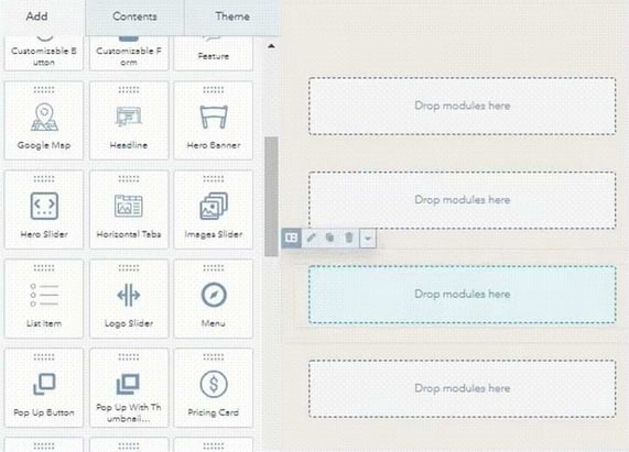 business consultants theme layout
