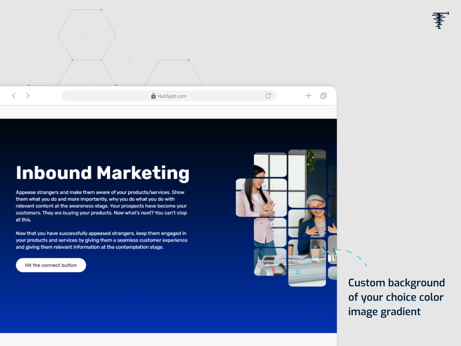 Easy to add grid effect on slider image