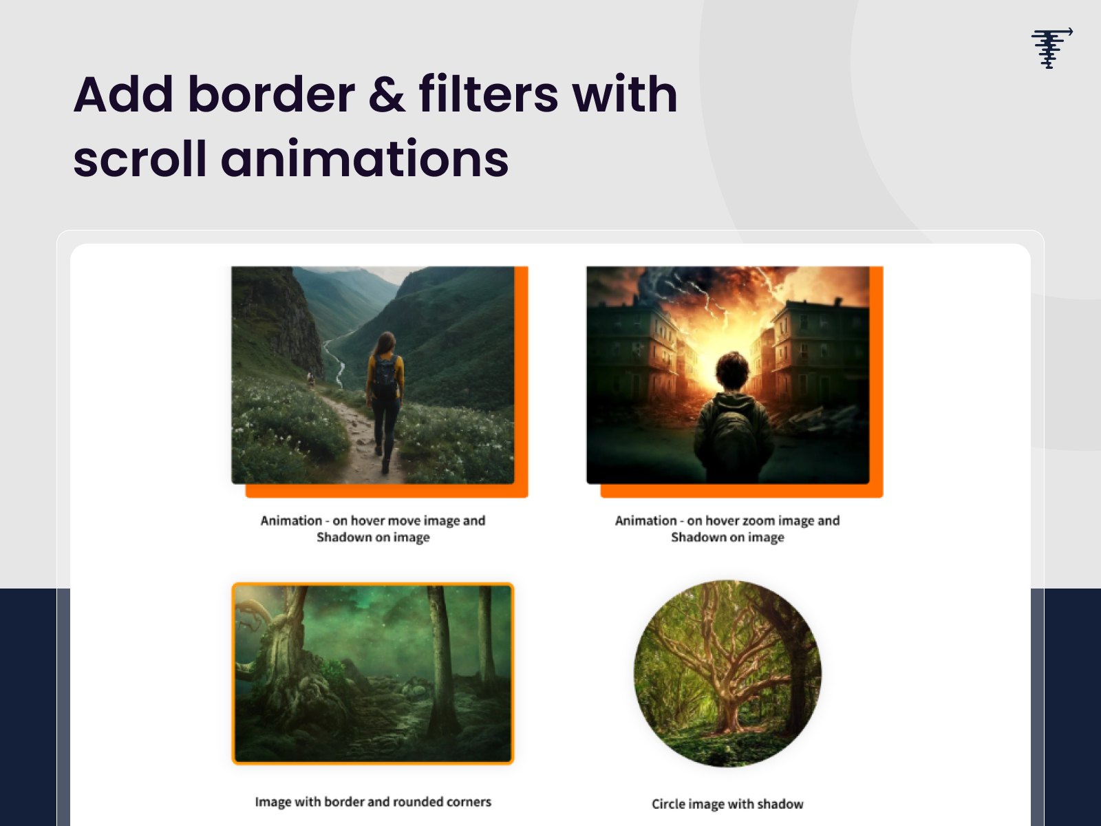 Add Border and Filters