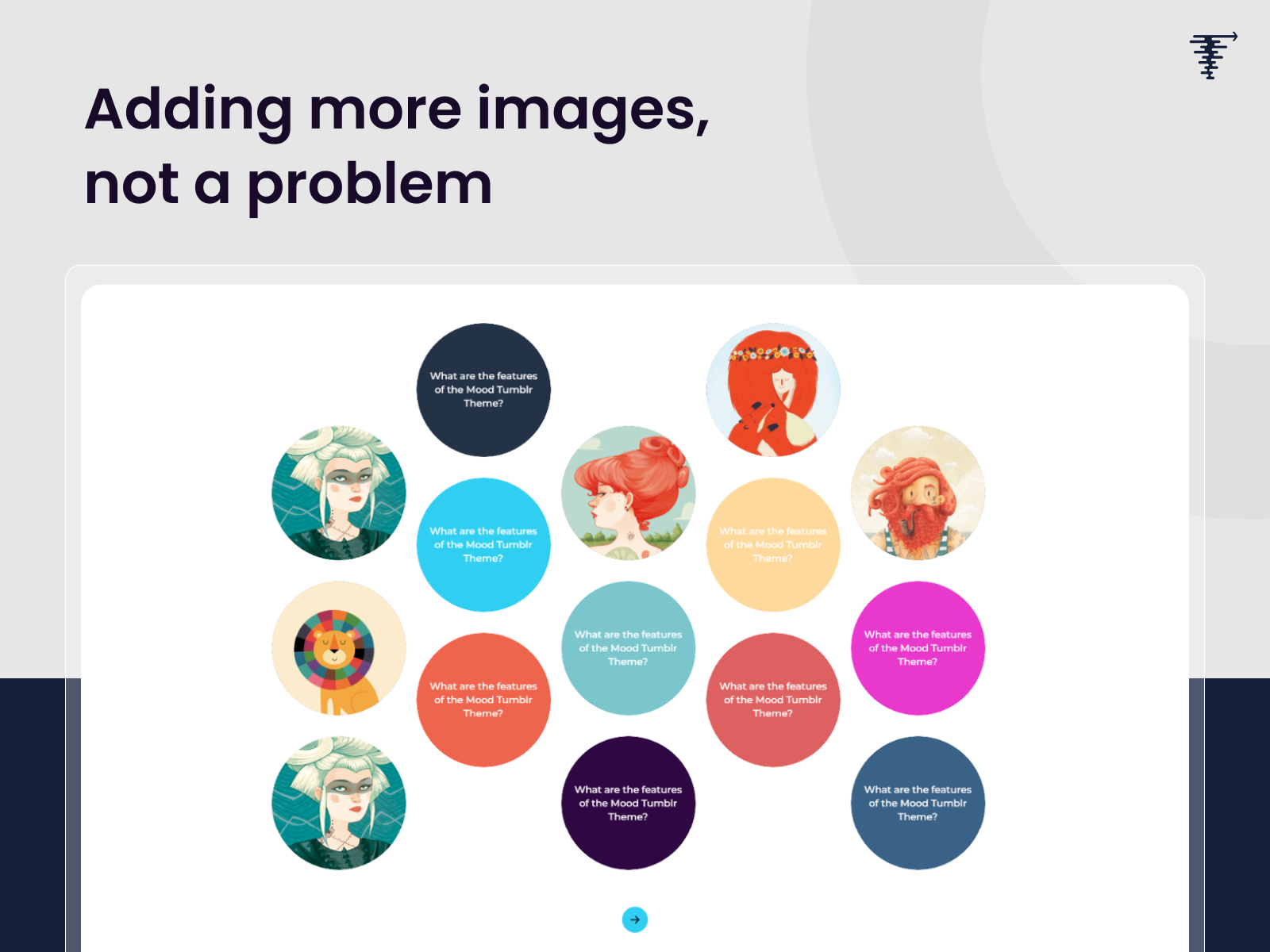 Add multiple images to your creative portfolio