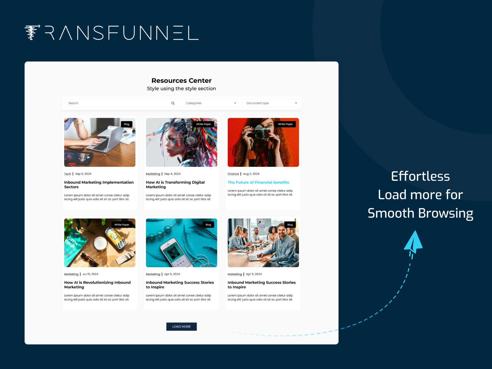 Display Posts with Easy Load More