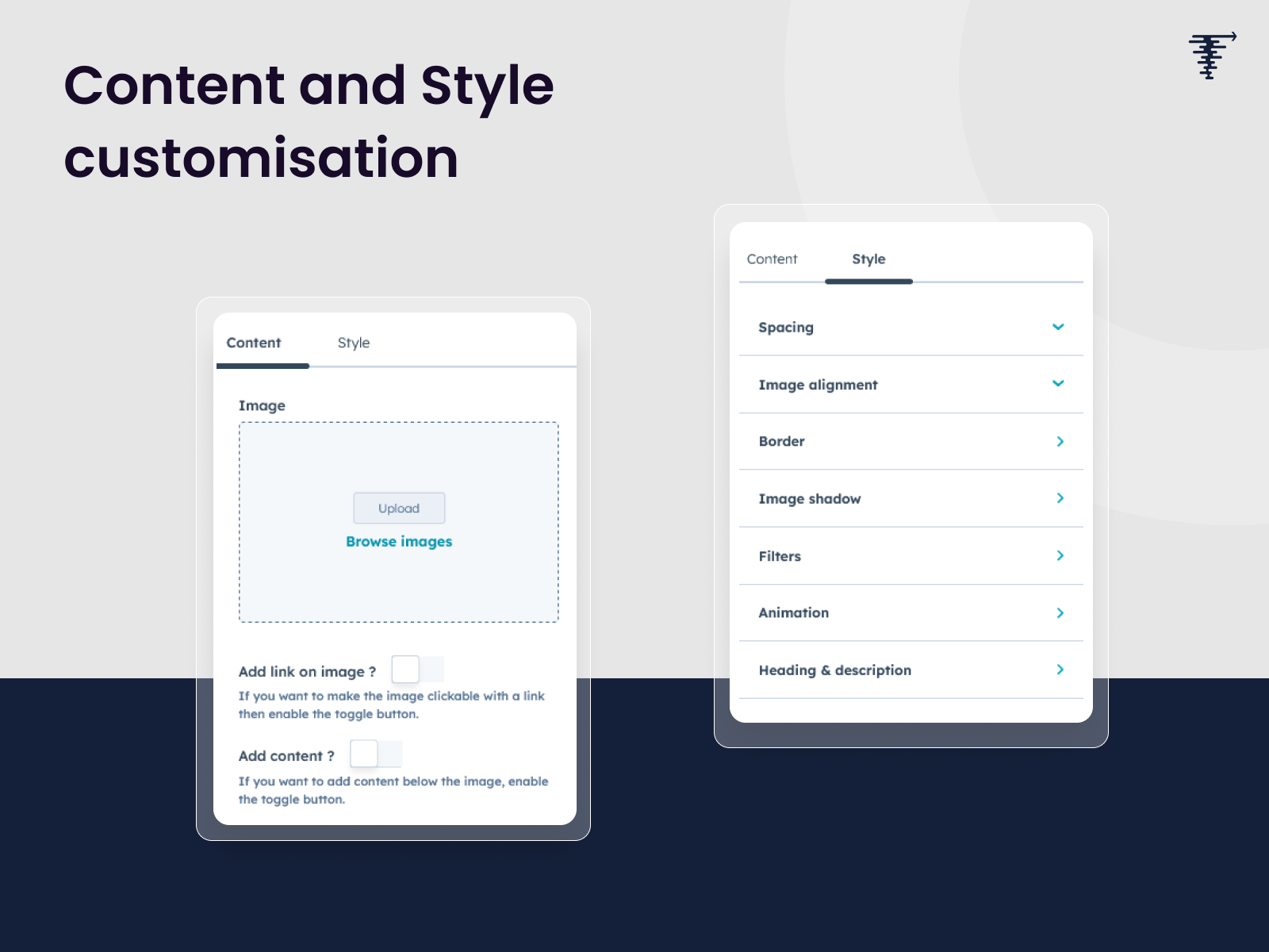 EASILY SET Image BORDERS, overlays, brightness, contrast